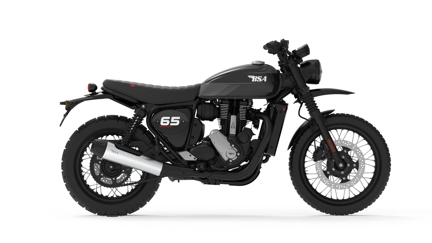 SCRAMBLER - RAVEN BLACK