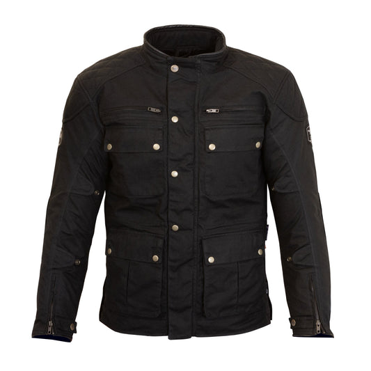 Empire Wax Jacket - Black